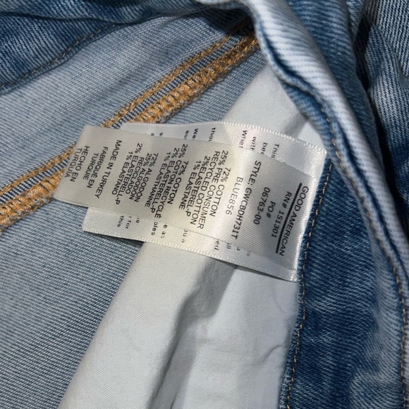 GOOD AMERICAN SIZE 20 high rise good legs jean - Picture 7 of 8